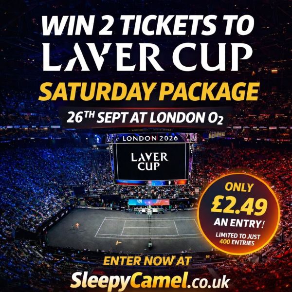 Tennis Package-Win 2 tickets to Laver Cup!