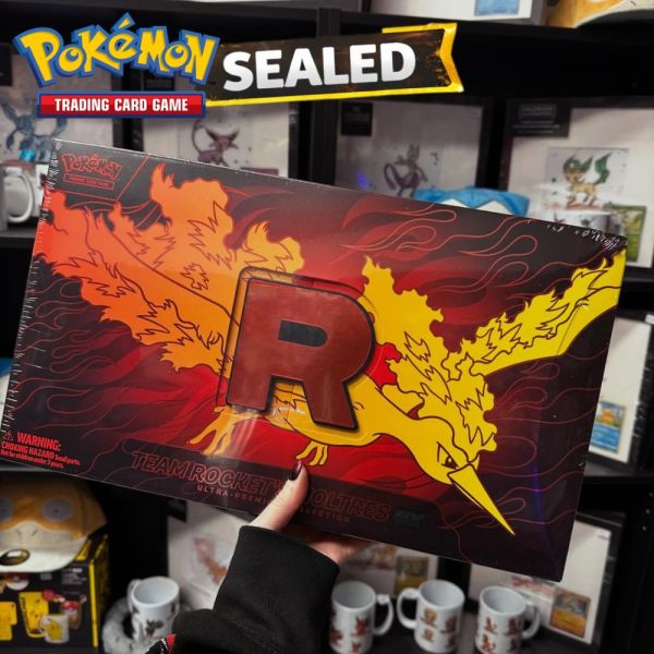 Pokémon TCG: Pokémon Trading Card Game (TCG): Team Rocket’s Moltres Ex Ultra-Premium Collection #6