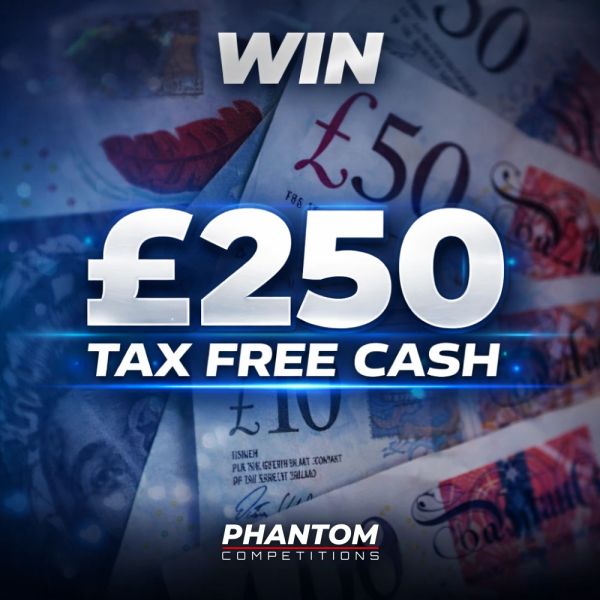 Win £250 Tax Free Cash – LOW ODDS