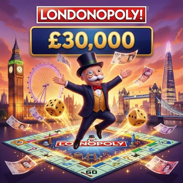 LONDONOPOLY! £30,000 IN INSTANT WINS!