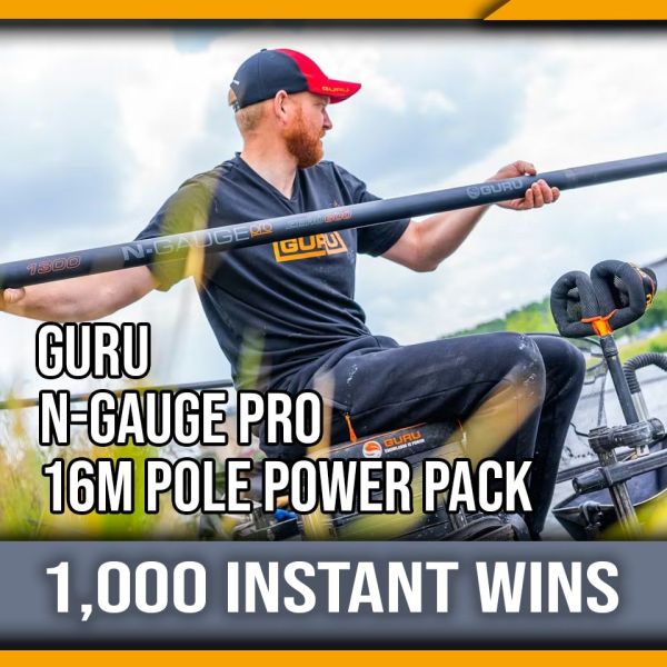 Guru N-Gauge Pro Pole 16m Pro Power Pack + 1,000 INSTANT WINS