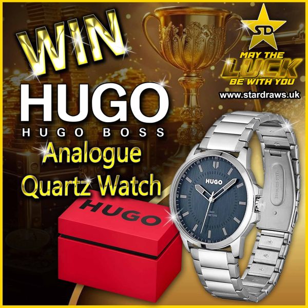 WK23 – HUGO BOSS – Stainless Steel Watch (Odds:1:100)