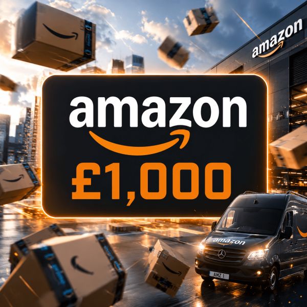 £1,000 Amazon Gift Voucher – BONKERS ODDS!
