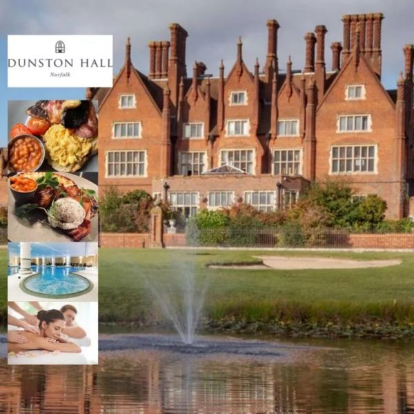 Dunston Hall Spa Break for 2