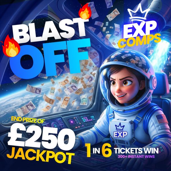Blast Off Cash Instant Win – £250 End Prize!