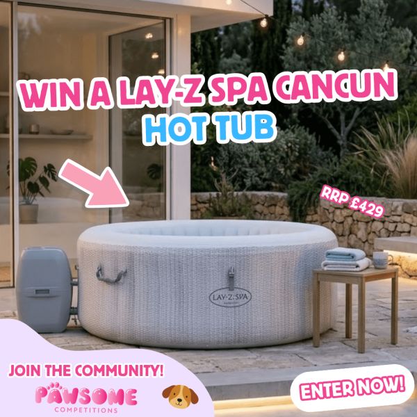 Win a £429 LAY-Z SPA CANCUN HOT TUB 🫧
