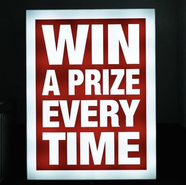 Win a prize EVERY TIME! £15,000 prize pot