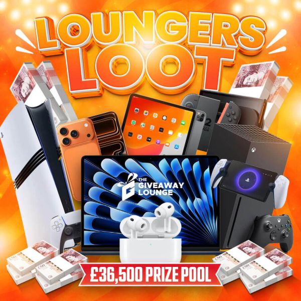 Loungers Loot – £1,500 End Prize