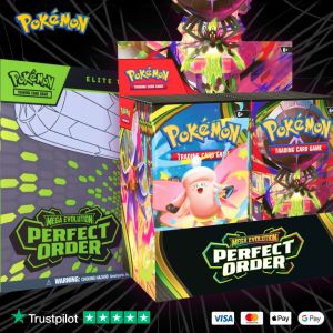 NEW! Pokémon PERFECT ORDER Booster Box & ETB Combo!