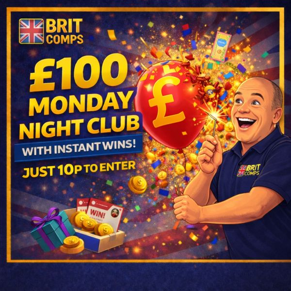 THE MONDAY NIGHT CLUB NOW WITH ADDED INSTANT WINS