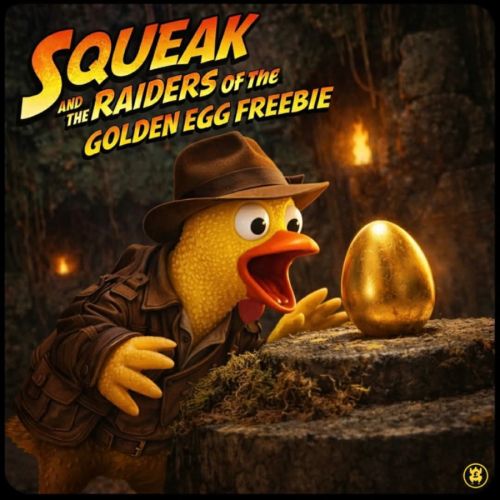 SQUEAK & THE RAIDERS OF THE GOLDEN EGG FREEBIE