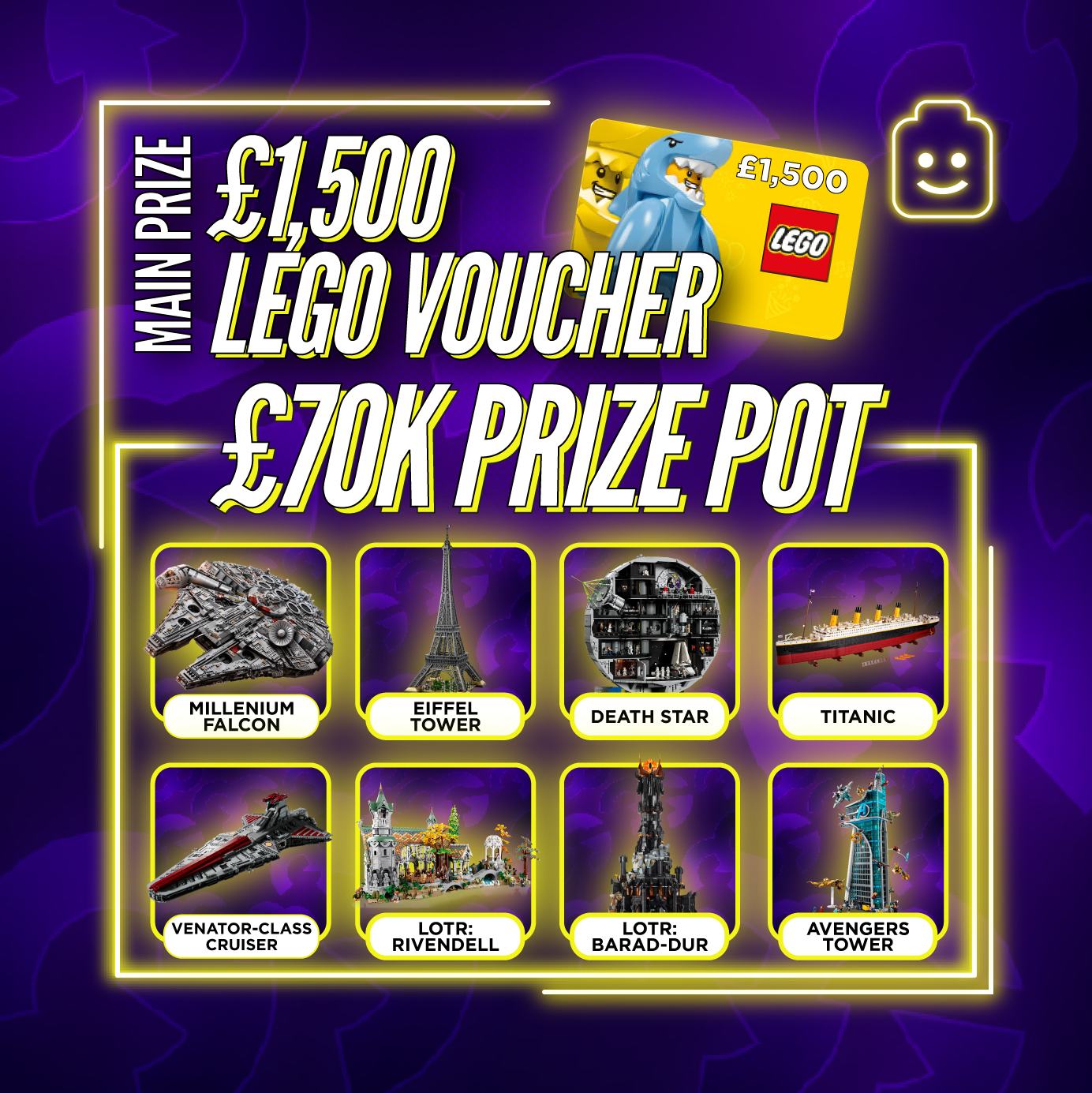 £70K MEGA LEGO Comp + Instant Wins #2