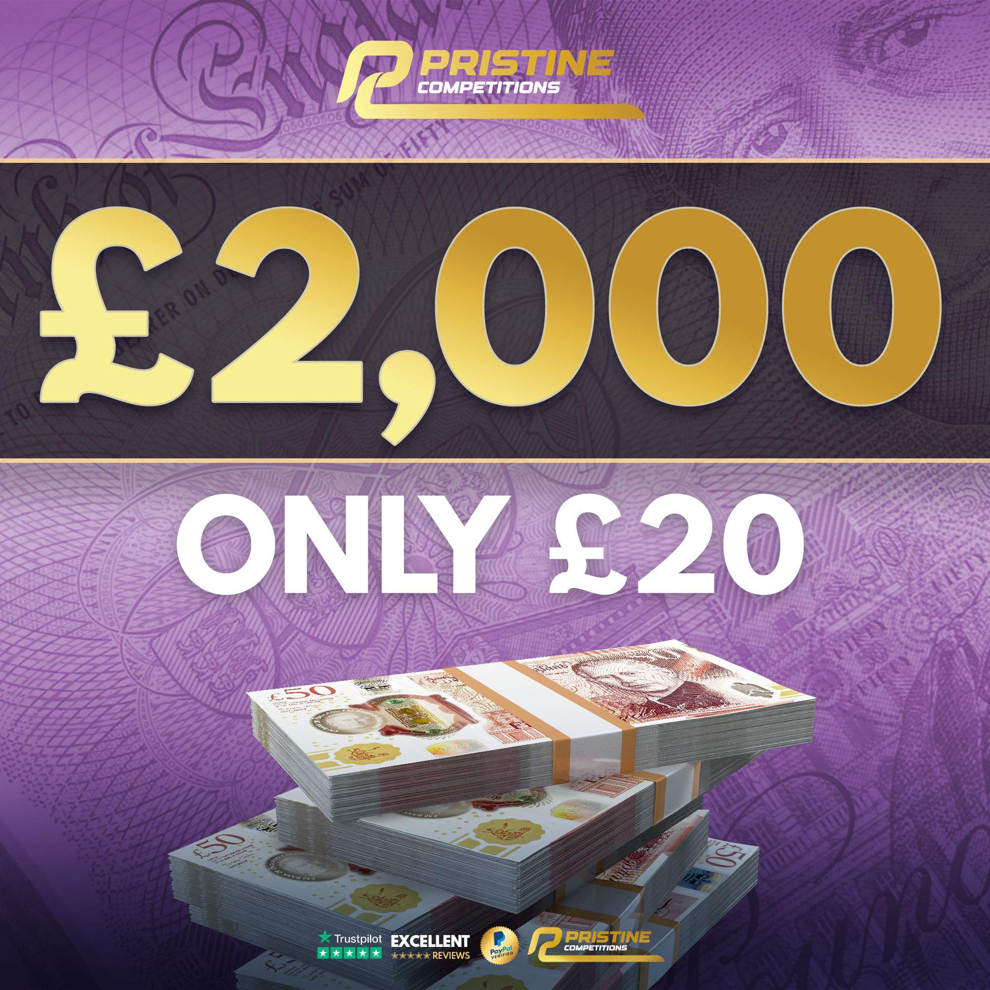 Tuesdays £2,000 For £20