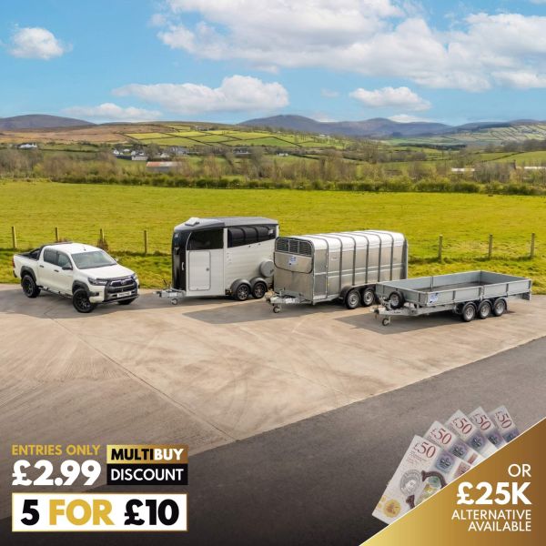 Toyota Hilux Invincible X D4D & Choice of 1 of 3 Trailers