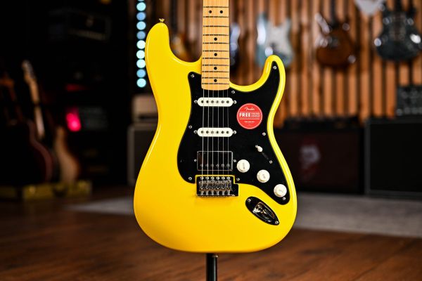 Squier Limited Edition Classic Vibe 50s Stratocaster HSS in Graffiti Yellow #5