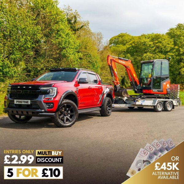 2023 Ford Ranger Wildtrak & 2022 Kubota U274 Bundle