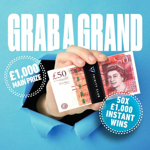 £51K GRAB A GRAND + 50 INSTANT WINS 50 X £1000 🟡 GREAT VALUE x1.6
