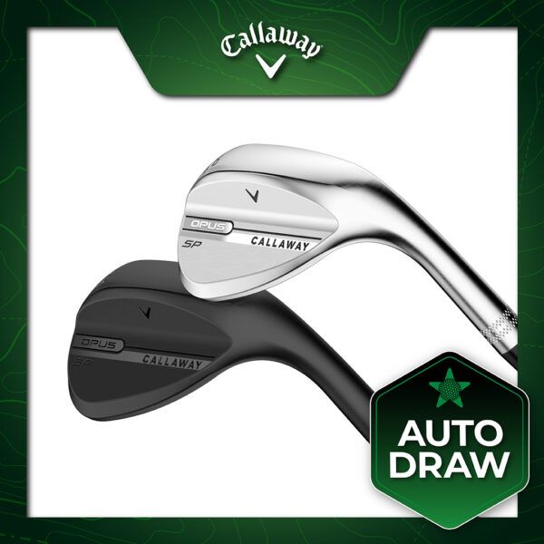 AUTO-DRAW: WIN A CUSTOM FIT SET OF CALLAWAY OPUS SP WEDGES #44