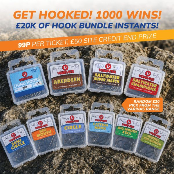 Get Hooked! 1000 Instant win Hook Bundles!