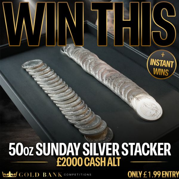 50 oz BRITANNIA SILVER STACKER!