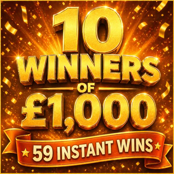 £20,000 of Prizes to be won
