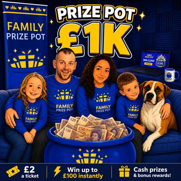 PRIZE POT £1K! £1000 end prize + £1K INSTANTS POOL!