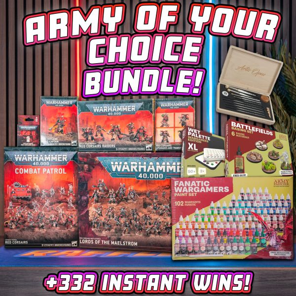 Army of Your Choice + Paint Bundle | 330+ Inst Wins!