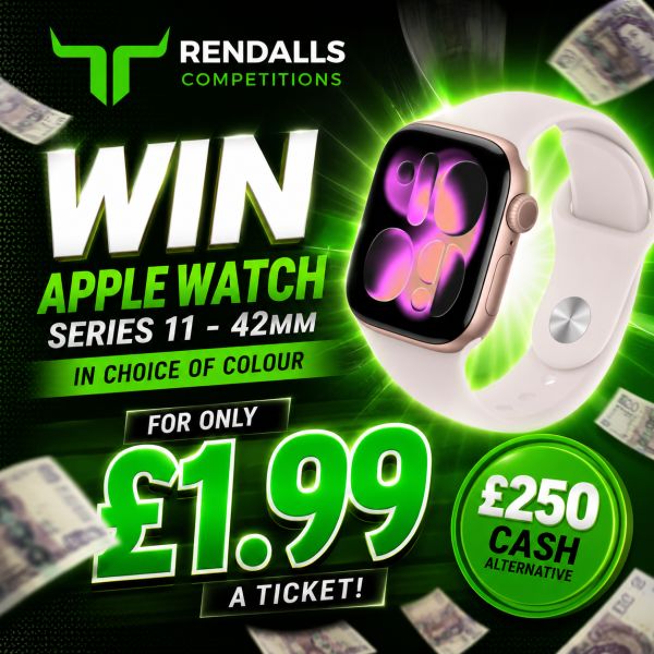⌚✨ WIN THE BRAND NEW APPLE WATCH SERIES 11 – 42MM ✨⌚