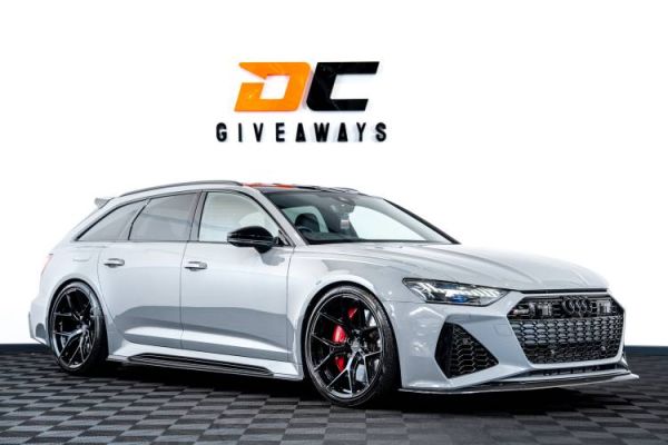 Win this Audi RS6 Vorsprung u0026 £3,000 or £65,000 Tax Free
