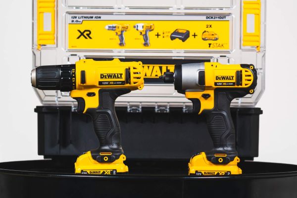 Win this DeWalt Cordless Twin Drill Pack for 2p!