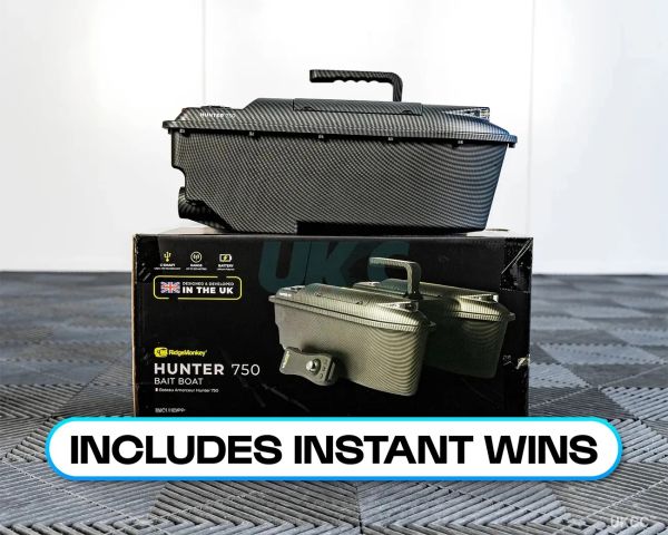 RIDGEMONKEY HUNTER 750 BAIT BOAT -  BLACK!