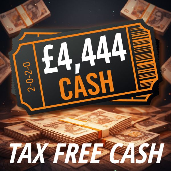 £4,444 cash