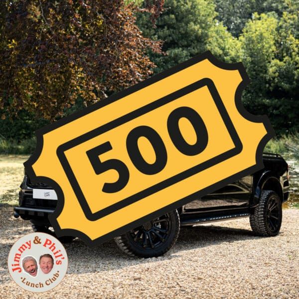 WIN 500 TICKETS INTO FORD RANGER COMP #9