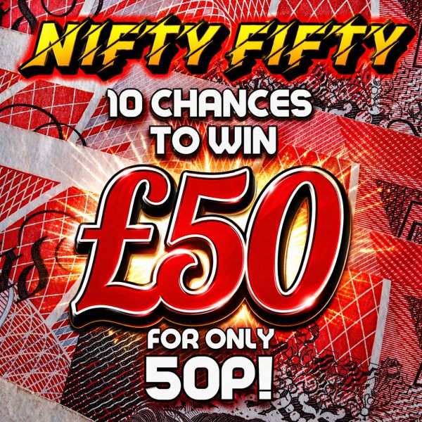 10x £50 Instant win - 20/04/2026