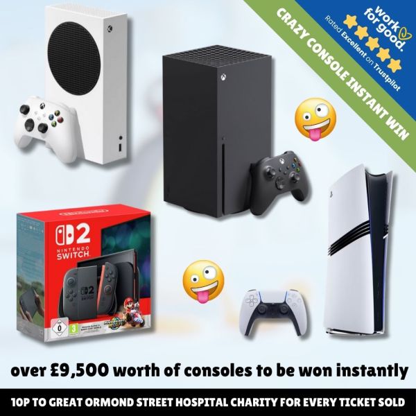 Crazy Console Instant Win Returns