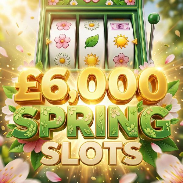 £6000K SPRING SLOTS – £250 END PRIZE
