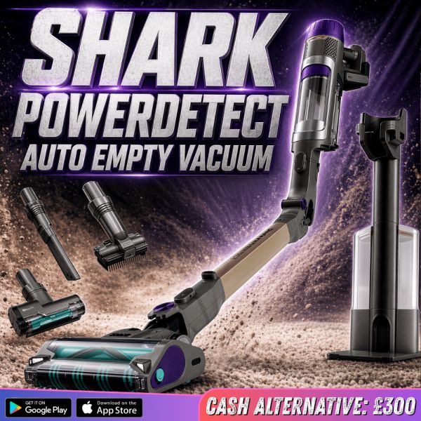 SHARK POWERDETECT AUTO EMPTY VACUUM