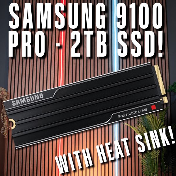 2TB SAMSUNG 9100 PRO NVME M.2!