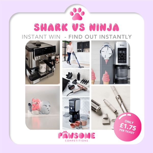 INSTANT WIN –  Shark Vs Ninja 🦈🥷🏻