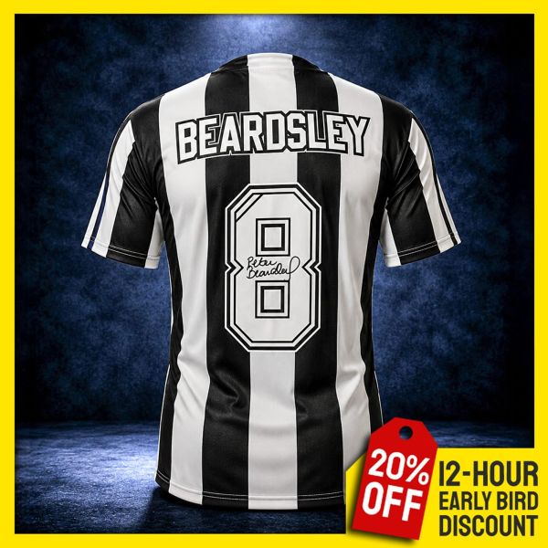 Peter Beardsley Signed Newcastle Shirt!