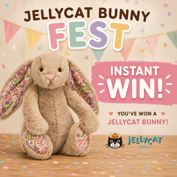 JellyCat Bunny Fest Instant Win