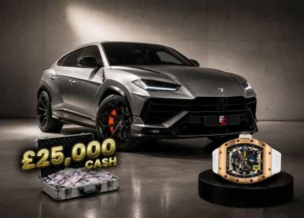 Lamborghini Urus Performante, Richard Mille & £25,000 Cash - Take the bundle or £300,000!