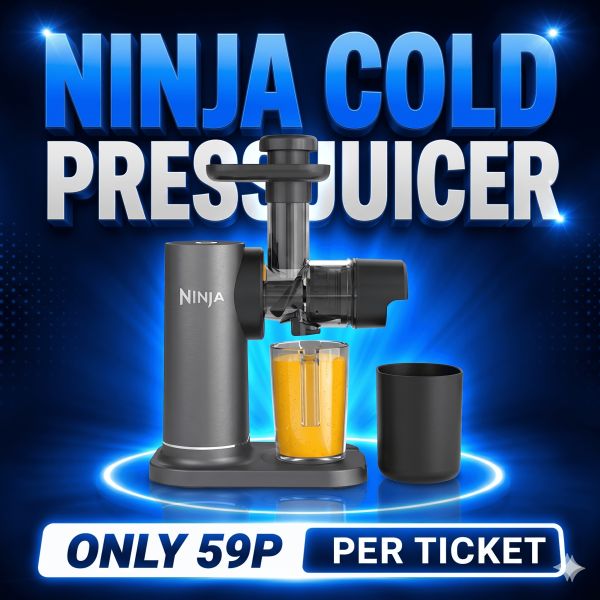 WIN A NINJA COLD PRESS JUICER FOR ONLY 59P!🧃
