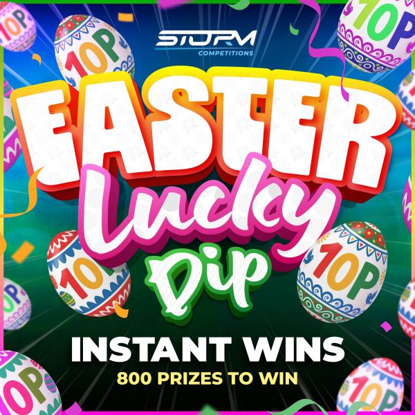 Easter Lucky Dip Instant Wins – 800 Chances To Win