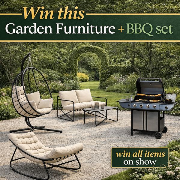 Win this Garden Furniture + BBQ set