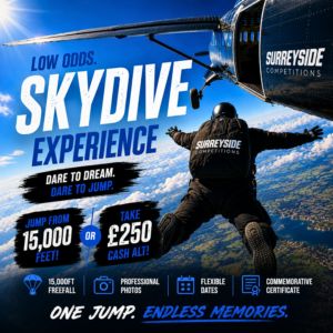 Win A Skydive Experience!🛫🪂