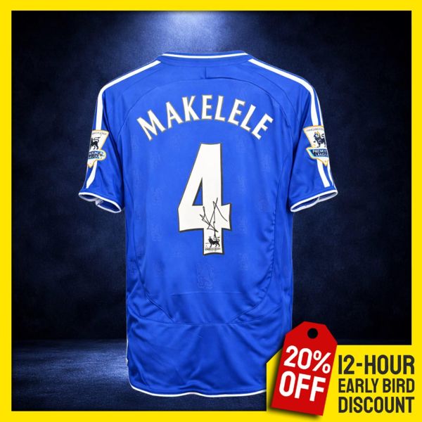 Win a Claude Makelele Signed Shirt!