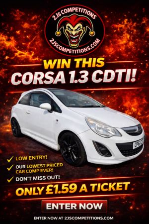 Win a Corsa 1.3 CDTI – £1.59 Entry