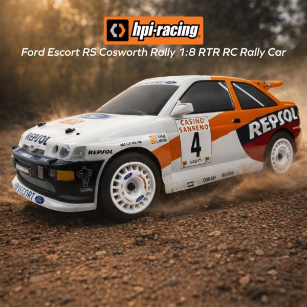 HPI WR8 Flux 1996 Ford Escort RS Cosworth RC Car