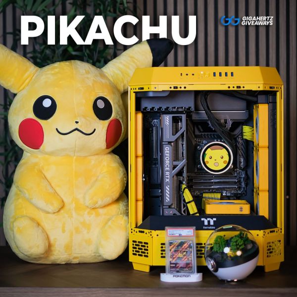 Pikachu | 9850X3D / RTX 5080 PC + 15 InstaWins